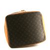 Bolso para llevar al hombro Louis Vuitton Vintage en lona Monogram marrón y cuero natural - Detail D4 thumbnail