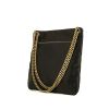 Lanvin shoulder bag in black satin - 00pp thumbnail
