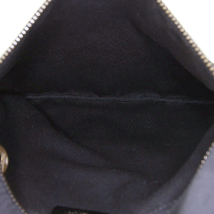 Borsa a tracolla Lanvin in raso nero - Detail D3