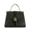 Chloé Aby handbag in black grained leather - 360 thumbnail