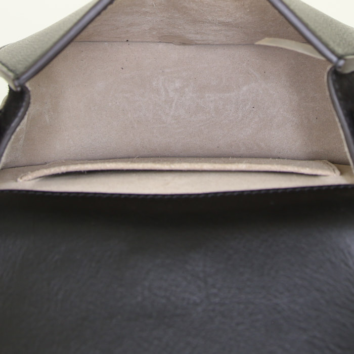 Sac bandoulière Chloé Nile en cuir noir - Detail D3