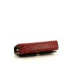 Borsa a tracolla Saint Laurent Kate modello piccolo in pelle bicolore nera e rossa con stampa leopardata - Detail D4 thumbnail