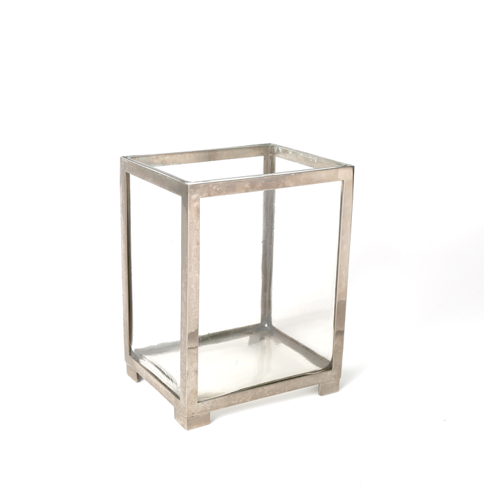 Gabriella Crespi, Vase, in glass and silvered metal, signed, of 1966 - Detail D1