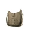Hermes Evelyne small model shoulder bag in etoupe togo leather - 00pp thumbnail