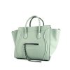 Celine Phantom handbag in green grained leather - 00pp thumbnail