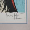Bernard Buffet, rare n°1 exemplary of the "Marianne du Bicentenaire", lithograph in colors on paper, signed, numbered and framed, with the book "Par la volonté du peuple" dedicated to François Mitterrand, of 1989 - Detail D1 thumbnail