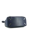Loewe Puzzle  large model handbag in blue leather - Detail D5 thumbnail