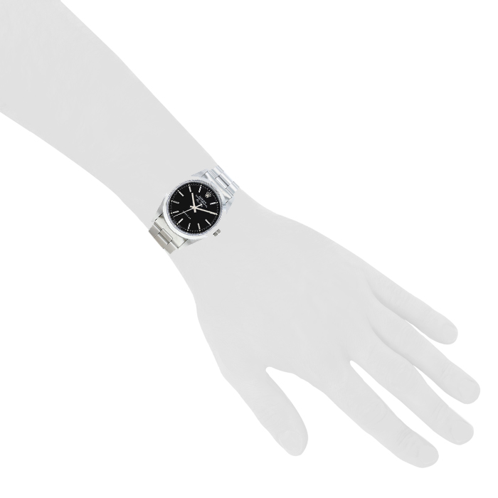 Rolex Air King watch in stainless steel Ref:  14000 Circa  1997 - Detail D1