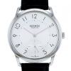 Hermès Slim watch in stainless steel Ref:  CA2.810 Circa  2017 - 00pp thumbnail
