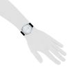 Hermès Slim watch in stainless steel Ref:  CA2.810 Circa  2017 - Detail D1 thumbnail