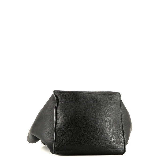 Bolso de mano Celine  Big Bag en cuero negro - Detail D5