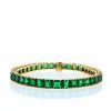 Boucheron bracelet in yellow gold and emerald - 00pp thumbnail