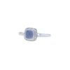 Fred Pain de Sucre small model ring in white gold, diamonds and chalcedony, size 53 - 00pp thumbnail