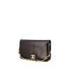 Chanel Mademoiselle shoulder bag in black lizzard - 00pp thumbnail