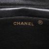 Borsa a spalla Chanel Mademoiselle in lucertola nera - Detail D3 thumbnail