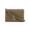 Dior Diorama handbag in khaki grained leather - 360 thumbnail