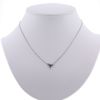 Chaumet Attrape Moi Si Tu M'Aimes necklace in white gold,  diamonds and amethyst - 360 thumbnail