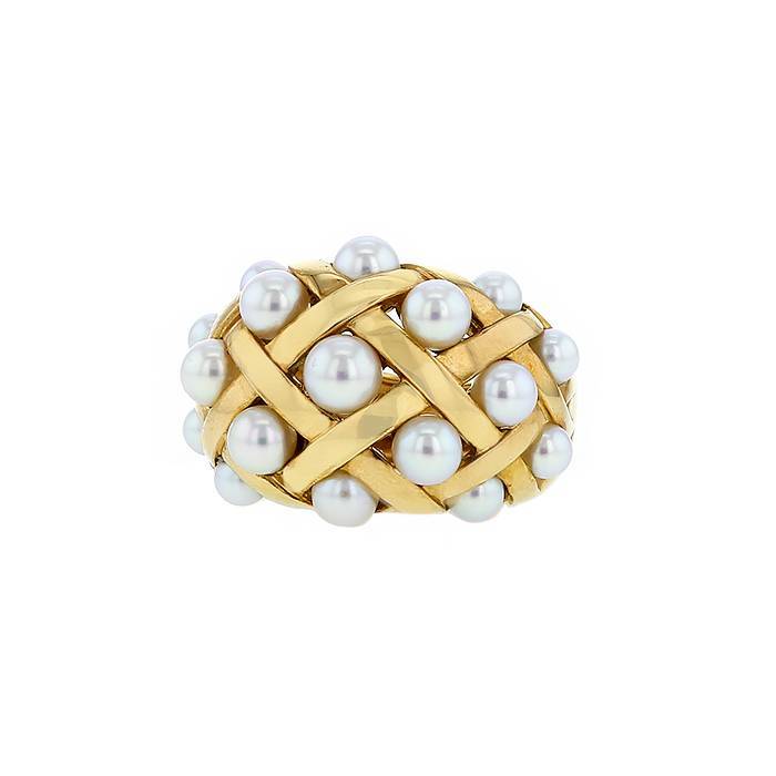Chanel 1990 Large Baroque Pearl Brooch