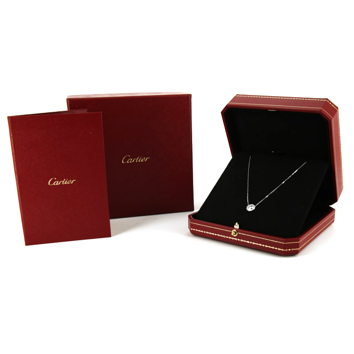 Collar Cartier Cartier d'Amour en oro blanco y diamantes - Detail D2