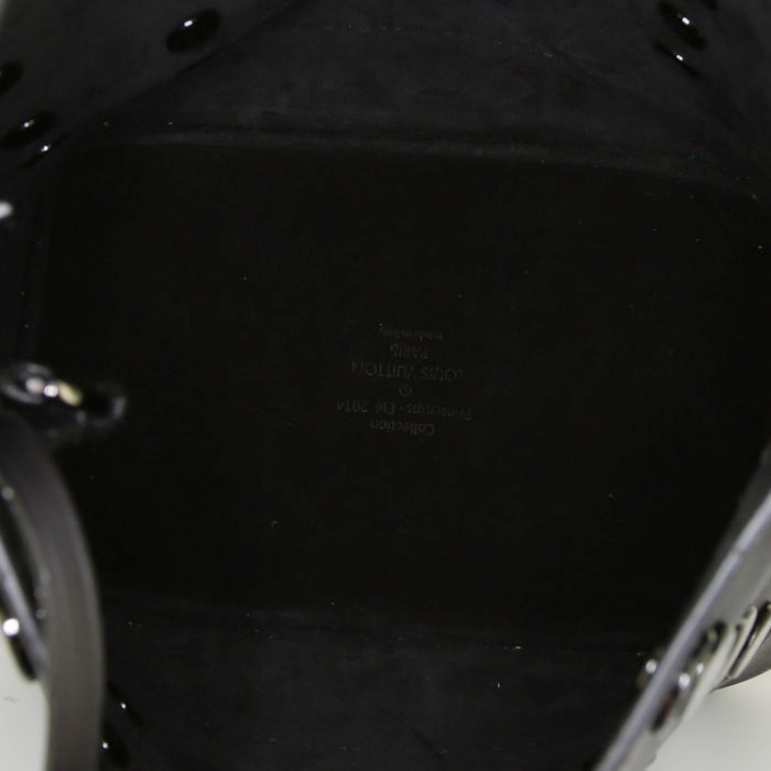 Sac à main Louis Vuitton Monogram Idole en cuir noir - Detail D2