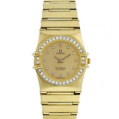 Orologio Omega Constellation Edition Joaillerie in oro giallo Circa  2000