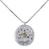 De Beers Talisman necklace in white gold,  diamonds and rough diamond - 00pp thumbnail