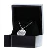 De Beers Talisman necklace in white gold,  diamonds and rough diamond - Detail D2 thumbnail