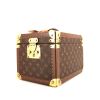 Leather vanity case Louis Vuitton Brown in Leather - 29708828