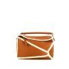 Loewe Puzzle  handbag in brown leather - 360 thumbnail