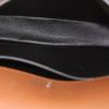 Bolso de mano Prada Sidonie en cuero bicolor marrón y negro - Detail D3 thumbnail