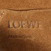 Loewe Gate shoulder bag in gold, taupe and brown tricolor leather - Detail D3 thumbnail