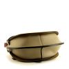 Loewe Gate shoulder bag in gold, taupe and brown tricolor leather - Detail D4 thumbnail