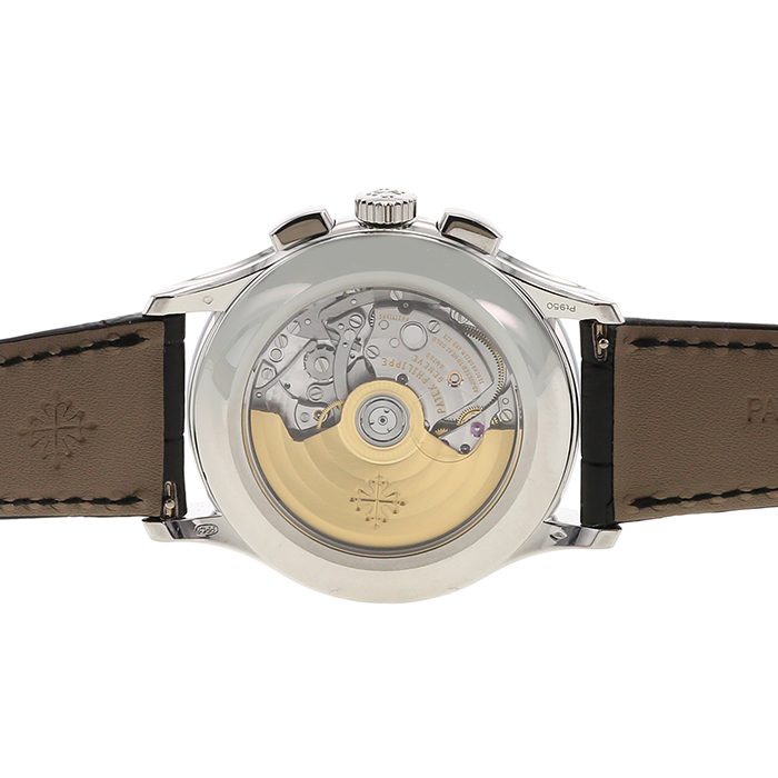 Orologio Patek Philippe Annual Calendar Chronograph in platino Circa 2010 - Detail D3