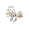 Van Cleef & Arpels ring in white gold,  pink gold and diamonds - 00pp thumbnail