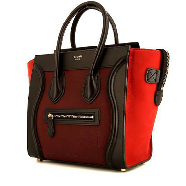 celine red purse