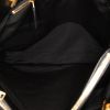 Shopping bag Saint Laurent College in pelle trapuntata a zigzag nera - Detail D2 thumbnail