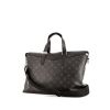 Louis Vuitton Explorer briefcase in grey monogram canvas and black leather - 00pp thumbnail