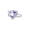 Mauboussin Mes Couleurs à Toi ring in white gold,  Rose de France amethyst and diamonds and in amethyst - 00pp thumbnail