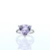 Mauboussin Mes Couleurs à Toi ring in white gold,  Rose de France amethyst and diamonds and in amethyst - 360 thumbnail