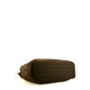 Fendi shopping bag in brown monogram canvas - Detail D4 thumbnail