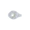 De Beers Talisman ring in white gold,  diamonds and rough diamond - 00pp thumbnail