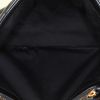 Saint Laurent Loulou medium model shoulder bag in black chevron quilted leather - Detail D3 thumbnail