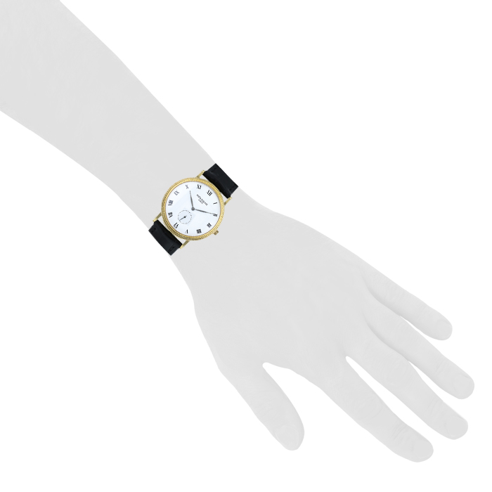 Reloj Patek Philippe Calatrava de oro amarillo Ref :  3919 Circa  1988 - Detail D1