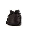 Bottega Veneta Cassette handbag in black intrecciato leather - 00pp thumbnail