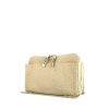 Chloé handbag in beige ostrich leather - 00pp thumbnail