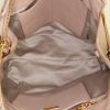 Miu Miu Matelassé handbag in varnished pink quilted leather - Detail D2 thumbnail