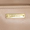 Miu Miu Matelassé handbag in varnished pink quilted leather - Detail D3 thumbnail
