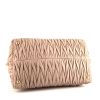 Miu Miu Matelassé handbag in varnished pink quilted leather - Detail D4 thumbnail