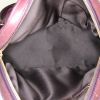 Yves Saint Laurent Muse handbag in purple leather - Detail D2 thumbnail