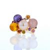 Chanel Mademoiselle ring in pink gold,  amethyst and quartz - 360 thumbnail
